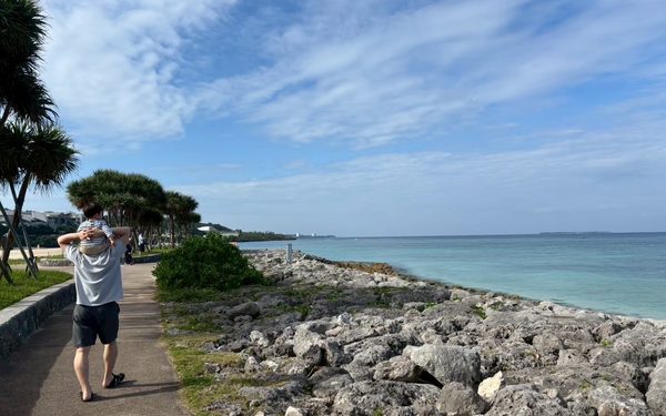 沖縄の海岸線